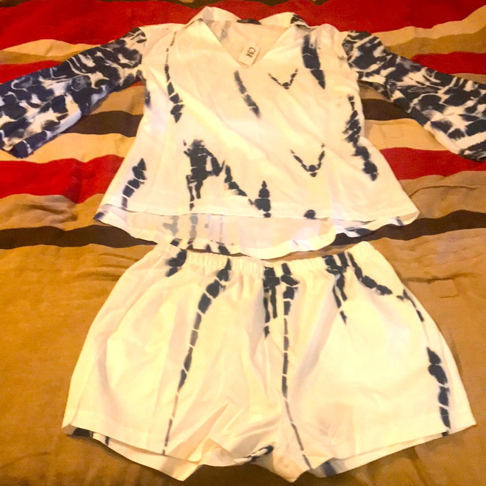 2 piece short set